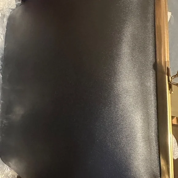 BRAND NEW WITH TAGS COACH BLACK KISSLOCK FRAME BAG - Picture 5 of 7